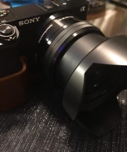 Fotodiox Reversible Lens Hood Kit for E-Mount PZ 16-50mm F3.5-5.6 OSS E-Mount Power Zoom Lens, Reversible Tulip Flower Hood w/Cap 47 71NkyQZeRL