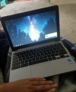 ASUS C201PA-DS02 11.6-Inch Laptop (Navy Blue) Chromebook only Navy Blue 77 71NleAceGKL