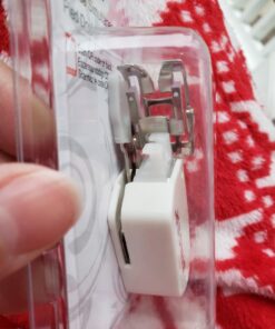 SINGER | Even Feed / Walking Presser Foot - Fork, Perfect for Matching Stripes & Plaids, Quilting & Sewing with Pile Fabrics - Sewing Made Easy Old Version 44 71NmRFoBz2L