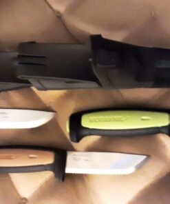 Morakniv Craftline Carbon Steel Wood Chisel Knife With Sheath for Wood Carving, 3 Inch 3.0" 43 71NmaHUINKL