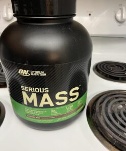 Optimum Nutrition Serious Mass, Weight Gainer Protein Powder, Chocolate, 6 Pound (Packaging May Vary) 6 Pound (Pack of 1) 39 71NmtaBarBL
