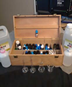 Art Alternatives Wood Box Supply Chest,Brown,16-1/8"x8"x5-7/8" 38 71NnVSWBLlL