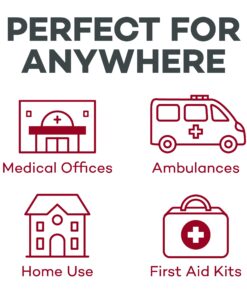 Dealmed Sterile Abdominal (ABD) Combine Pads, 5" x 9" Individually Wrapped, Disposable and Latex-Free Wound Dressing for First Aid Kit and Medical Facilities (Box of 20) 5” x 9” (Box of 20) 25 71NoNoGVOsL