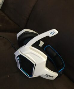 Anivia Computer Headset Headphones, 3.5mm Wired Over Ear Stereo Gaming Headsets with Microphone 58 71NorOhIqL