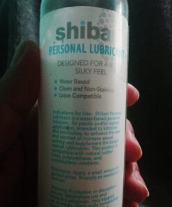 Shibari Personal Lubricant, Water-Based Lube for Women, Men, & Couples, Suitable for Vaginal, Solo or Anal Play, Flavorless and Unscented, 8 fl oz 8 Fl Oz (Pack of 1) 41 71Np17sXFOL