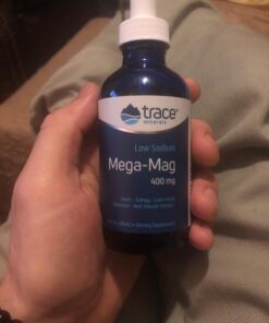 Trace Minerals | Mega-Mag 400 mg Liquid Magnesium Chloride | Supports Normal Body Functions | 30 Servings, 4 fl oz (1 Pack) 4 Fl Oz (Pack of 1) 24 71NpQTEFQCL