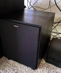 Klipsch R-100SW 10" Subwoofer, Incredibly Deep Bass and an All-digital Amplifier,14 5" x 12 5" x 16 4" 100SW 31 71NqCZcCo4L