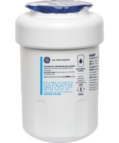 GE MWF Refrigerator Water Filter | Certified to Reduce Lead, Sulfur, and 50+ Other Impurities | Replace Every 6 Months for Best Results | Pack of 1 32 71NqWCYJMS