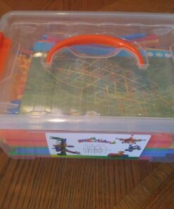 ZOZOPLAY Straw Constructor STEM Building Toys 400 Piece Straws and Connectors Building Sets Colorful Motor Skills Interlocking Plastic Engineering Toys Best Educational Toys Boy & Girl… 400piece 38 71NrPYGCcmL