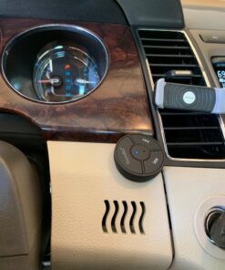 Soundbot SB360 Bluetooth Car Kit Wireless Universal Receiver Transmitter Hands-Free Talking & Music Streaming Dongle w/ 10W Dual Port 2.1A USB Charger + Magnetic Mounts + Built-in 3.5mm Aux Cable 44 71NsDEUS PL