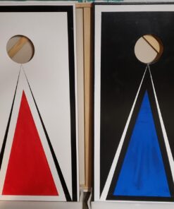 ZENY Portable Cornhole Set Regulation Size Outdoor Yard Cornhole Game 2 Wooden Cornhole Boards 8 Corn Hole Toss Bags with Travel Carrying Bag Regulation Szie 4x2ft 40 71NsfxUJYL