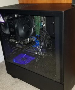 Cooler Master Hyper 212 Black CPU Air Cooler, SickleFlow 120 Edge Fan, Aluminum Top Cover, 4 Copper Heat Pipes, CryoFuze, 152mmTall,Brackets AMD Ryzen AM5/AM4, Intel LGA1700/1200 (RR-S4KK-25SN-R1) 63 71NswmbmSNL