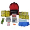 Ready America 70280 72 Hour Emergency Kit, 2-Person, 3-Day Backpack, Includes First Aid Kit, Survival Blanket, Portable Preparedness Go-Bag for Camping, Car, Earthquake, Travel, Hiking, and Hunting, Red 2 Person