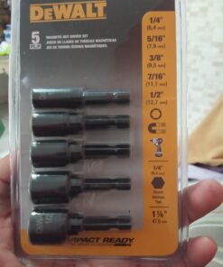 DEWALT Nut Driver Set, Impact Ready, Magnetic, 5-Piece (DW2235IR) 38 71NtKYv TgL
