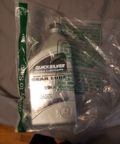 Quicksilver 858064Q01 SAE 90 High Performance Gear Lube , 32 oz 1-Quart 15 71NuKuMBkL