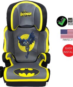 KidsEmbrace High Back Booster Car Seat, DC Comics Batman Black, Grey, Yellow Batman Backless Booster Seat 18 71NufXrVmXL