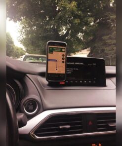 WixGear Universal Flat Stick On Dashboard Magnetic Car Mount Holder for Cell Phones and Mini Tablets with Fast Swift-Snap Technology - Extra Slim 57 71NukECBIL