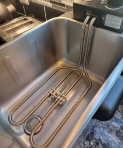 T-fal Ultimate EZ Clean Stainless Steel Deep Fryer with Basket 3.5 Liter Oil and 2.6 Pound Food Capacity 1700 Watts Oil Filtration, Temp Control, Digital Timer, Dishwasher Safe Parts Stainless Steel 66 71NvBpXU3WL