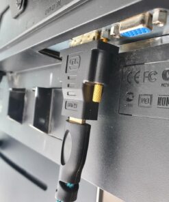 Rankie DVI to HDMI Adapter, 2-Pack Gold-Plated 1080P Male to Female Converter (Black) Black 37 71NwgsBkZEL