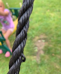 M & M Sales Enterprises MM00124Web Riderz Outdoor Swing N' Spin- Safety Rated to 600 lb, 39 inch Diameter, Adjustable Hanging Ropes, Ready to Hang and Enjoy as a Family, Black 54 71Nx73vEsL 3