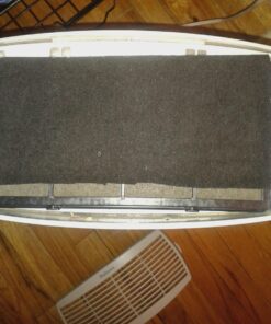 16x48 Cut-to-Fit Activated Carbon Filter Sheet Multi-Use Charcoal Air Filter Pad for Air Purifiers, Air Conditioners, Air Vents, Furnace Filters and Trash Cans 1 32 71NxCAIdgJL