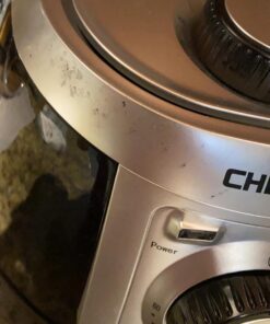 CHEFMAN Small, Compact Air Fryer Healthy Cooking, 2 Qt, Nonstick, User Friendly and Adjustable Temperature Control w/ 60 Minute Timer & Auto Shutoff, Dishwasher Safe Basket, BPA - Free, Black 2 Quart 33 71NxSboQkZL