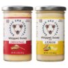Whipped Honey Gift Set by Savannah Bee - Creamy, Smooth, Spreadable and absolutely Delicious - 100% Natural and Pure Honey - 12 Oz (Original & Lemon) Original & Lemon 4 71NyKwXVqLL
