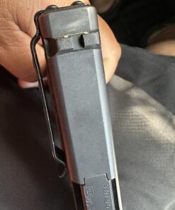 Alternative view of Techna Clip Conceal Carry Gun Belt Clips for Beretta, Diamondback, Glock, Kahr, Kel-Tec, Kimber, Ruger, Sig Sauer, Smith & Wesson, Springfield, Taurus, 1911 Glock 42 Gun Belt Clip (Ambi) Black
