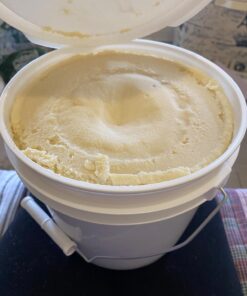 Essential Depot Shea Butter - Grade A - Organic - Unrefined - 7 lbs in a PP Pail - R.E.D. Roasted - microwavable container with resealable lid and removable handle 7 Pound (Pack of 1) 32 71NzMNveGL