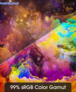 Sceptre 30-inch Curved Gaming Monitor 21:9 2560x1080 Ultra Wide/ Slim HDMI DisplayPort up to 200Hz Build-in Speakers, Metal Black (C305B-200UN1) 26 71Nzqkq35hL