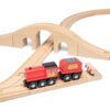 Melissa & Doug Classic Wooden Figure Eight Train Set (22 pcs) 33 71O 63V JL