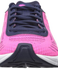 PUMA Meteor JR Running Shoe Big Kid (8-12 Years) 6 Big Kid Pink Glo Puma Silver 9 71O i F3paL