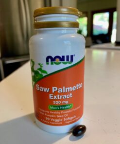 NOW Supplements, Saw Palmetto Extract 320 mg with Pumpkin Seed Oil, Men's Health*, 90 Veg Softgels 17 71O xx rCCL