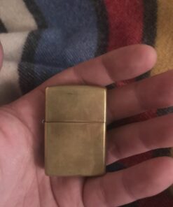 Zippo Brass Pocket Lighters Classic High Polish Brass 45 71O0GhF5y4L