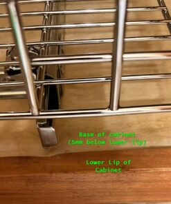 LYNK PROFESSIONAL® Pull Out Cabinet Organizer, 20"W x 21"D - Slide Out Drawers for Kitchen Cabinets - Sliding Pantry Shelves - Roll Out Shelf Storage for Pots, Pans - Lifetime Limited Warranty, Chrome 20" W x 21" D 20x21 Chrome 27 71O0RYR yfL