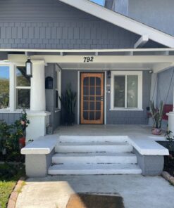 Prime-Line 3809BZ3068-I-WF Woodguard Steel Security Door – Traditional Screen Door Style with the Strength of a Steel Security Door – Steel and Wood Construction, Non-Handed, Bronze (Single Pack) 39 71O0Rci1fDL