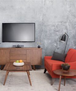 Logitech MeetUp Video Conferencing System, Ultra HD 4K/1080p/720p, 3 Microphones/Adjustable Speakers, Wide Field of View 120°, PC/Mac/Laptop/Macbook/Tablet - Black 15 71O0g09TsYL