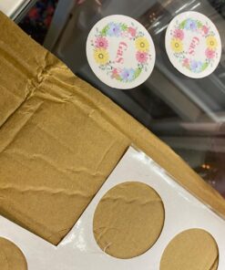 Fiskars Circle Cutter with 3 Replacement Blades - 1" to 8” Cut Length - Arts and Crafts Paper Cutter - Clear/Orange Paper Cutter & Refill Blades 40 71O0taTCBpL