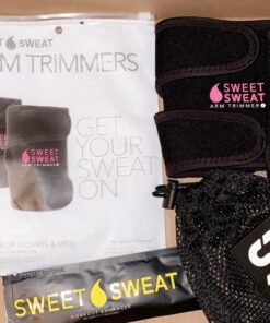 Sports Research Sweet Sweat Arm Trimmers for Men & Women | Increases Heat & Sweat Production to The Bicep Area Pink Large 49 71O0tb9V0SL 2