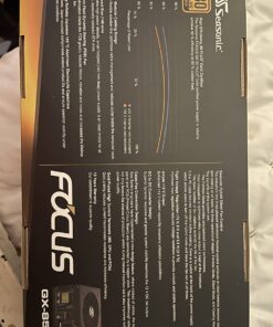 Seasonic FOCUS Plus 850 Gold SSR-850FX 850W 80+ Gold ATX12V & EPS12V Full Modular 120mm FDB Fan Compact 140 mm Size Power Supply 66 71O1Agel8tL
