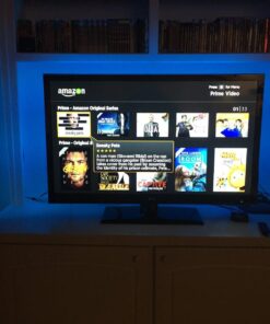 HAMLITE TV LED Backlight, 8.2Ft Led Light for TV 32-60 Inch Monitor Backlight, HDTV Wall Mount Stand Work Space Gaming Room Decor, LED Bias Ambient Mood Lighting Kit for 32-60inch 55 71O1IChiQuL