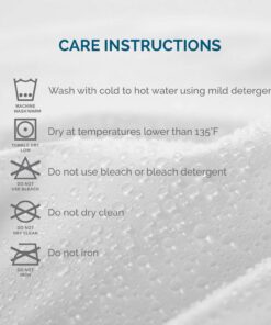 LUCID Premium Hypoallergenic 100% Waterproof Mattress Protector - Universal Fit, Cotton Terry Top, Queen , White 32 71O1L3oNnLL