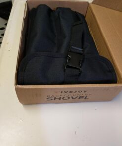 FiveJoy Professional Survival Shovel Multitool - Portable Collapsible Tactical Tool - Entrenching Backpack Equipment for Hiking Camping Car - Gifts for Men Dad Husband (Shovel RS) 27 71O1tWE0KNL