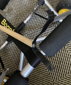 Bonnlo Kayak Cart Canoe Dolly Fishing Kayak Accessories Carrier Foldable Paddle Board Trolley Boat Trailer Transport with NO-Flat Airless Tires Wheels and 2 Ratchet Straps Kickstands- "U"shape 43 71O2GdSlPGL