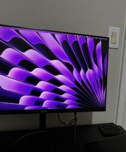 Acer SH242Y Ebmihx 23.8" FHD 1920x1080 Home Office Ultra-Thin IPS Computer Monitor AMD FreeSync 100Hz Zero Frame Height/Swivel/Tilt Adjustable Stand Built-in Speakers HDMI 1.4 & VGA Port 23.8-inch 62 71O3igavHNL