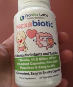 DrFormulas Nexabiotic Probiotic Powder for Babies, Infants & Kids Probiotics with Saccharomyces Boulardii, L. Acidophilus, B. Infantis Better Than Gripe Water or Baby Drops, 30 Servings 42 71O3rNM4ThL