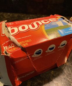 Bounce Dryer Sheets Laundry Fabric Softener, Outdoor Fresh, 240 Count Dryer Sheets, 240 count 39 71O3wmC8xYL