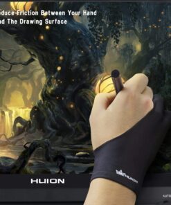 Huion Artist Glove for Drawing Tablet (1 Unit of Free Size, Good for Right Hand or Left Hand) - Cura CR-01 29 71O4bGoRZEL