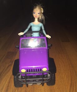 Jada Toys GIRLMAZING Jeep R/C Vehicle (1:16 Scale), Purple 63 71O5m3IEaiL