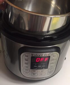 Instant Pot Duo 7-in-1 Electric Pressure Cooker, Slow Cooker, Rice Cooker, Steamer, Sauté, Yogurt Maker, Warmer & Sterilizer, Includes App With Over 800 Recipes, Stainless Steel, 6 Quart 6QT 79 71O6EJpfRzL 1